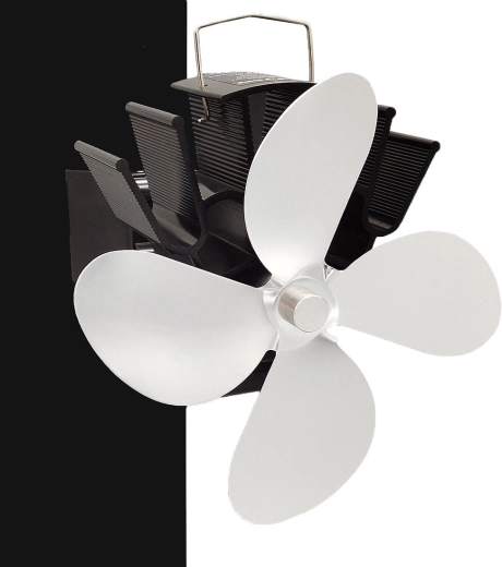 GAMA skorstenventilator til røgrør, termoelektrisk, sølvfarvet