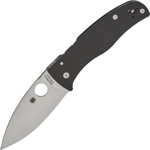 Spyderco Bodacious – foldekniv med 9,2 cm klinge, satin, sort G10