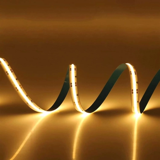 COB LED-strip varm hvid 12 V 11 W/m 5 m