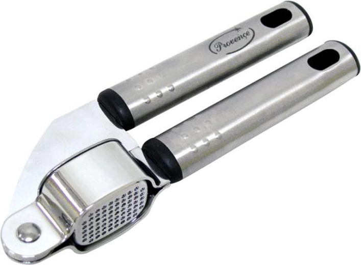 Provence hvidløgspresser i rustfrit stål 18 cm