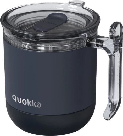 Termokrus i rustfrit stål Quokka Wave Black 260 ml