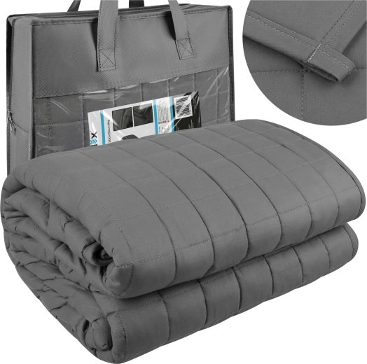 Tyngdedyne Isomedix 6 kg 200 × 150 cm grå