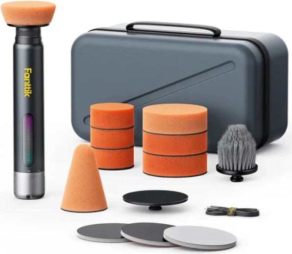 Fanttik P10 Pro mini batteridrevet polermaskine til biler