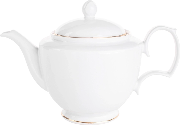 MariaPaula Klassisk gylden linje porcelænste-kande 1,2 l