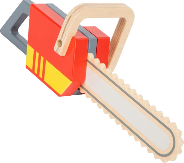 Træmotorsav til børn Small Foot – brandmand