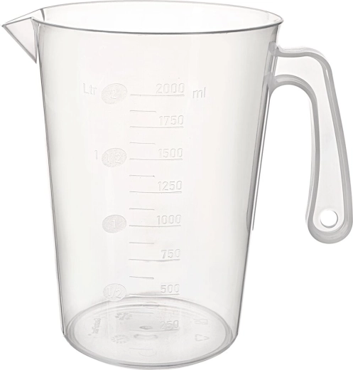 Gastro-målebæger i UH-plast 2 l