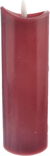 LED-lys med timer bordeaux 20 cm