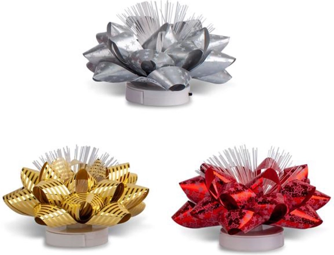 Lysende gavebånd med LED, inkl. batterier (3 varianter)