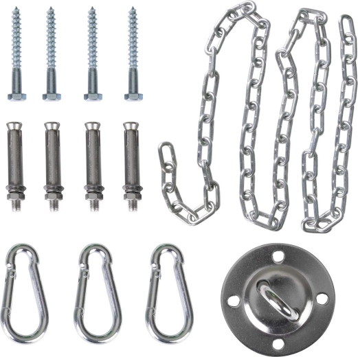 Loftmonteringssæt til hængekøje og gynge 1,5 m