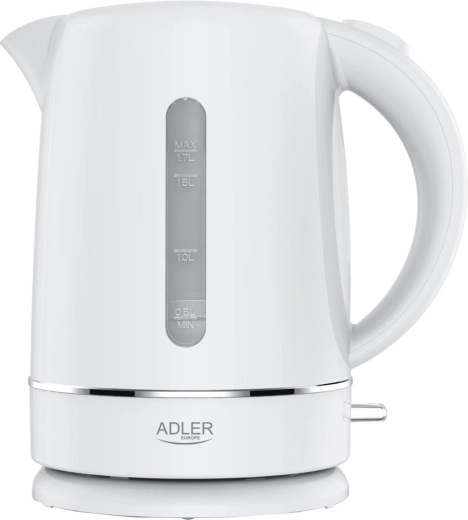 Elektrisk elkedel Adler 1,7 l hvid