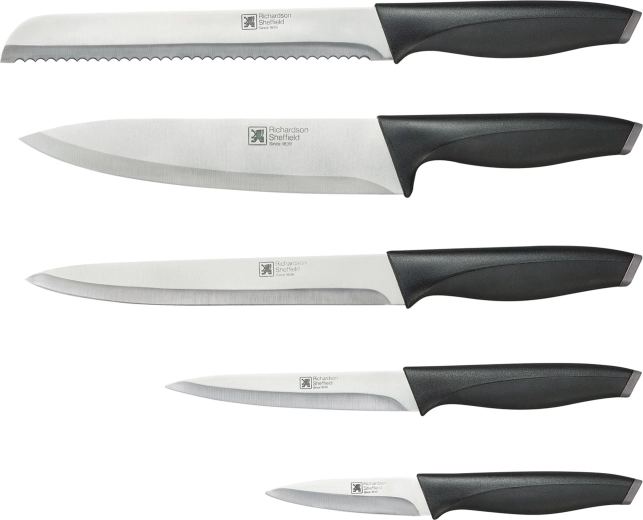 Knivblok RICHARDSON SHEFFIELD Advantage, sæt 5 stk.