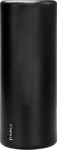 Massagerulle HMS FS111, sort, 33 cm