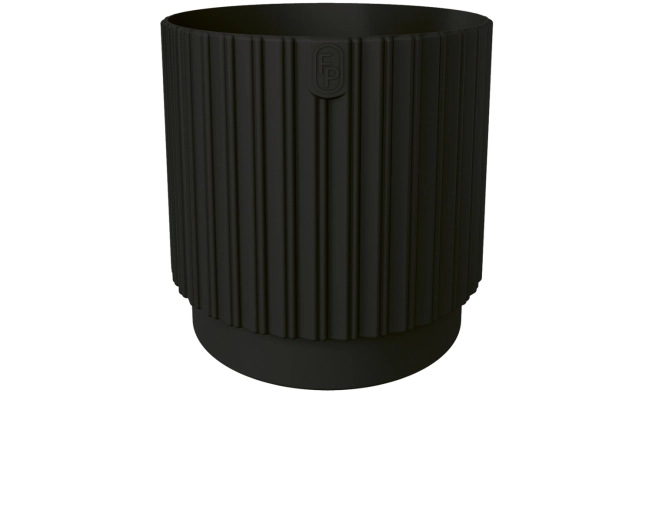 MIKA Cyli Petit ECO Recycled urtepotte 14 cm – sort