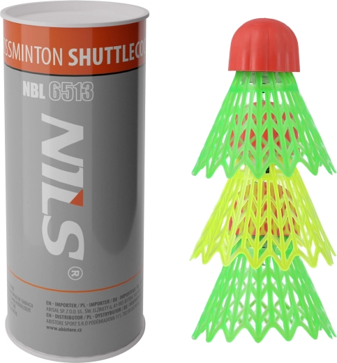 Crossmintonbolde NILS NBL6513, 3 stk.