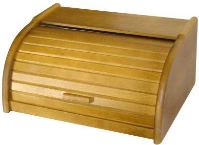 Brødkasse i træ 39 × 28 × 18 cm eg