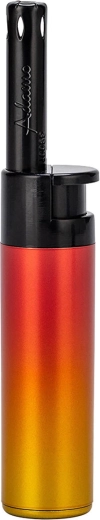 Flammegaslighter med lang hals 11 cm, regnbuefarvet mix