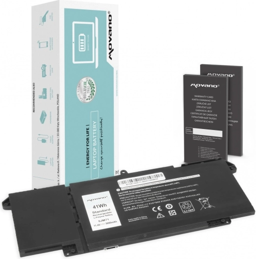 Movano-batteri til Dell Latitude 5320/7320/7420/7520 41 Wh 3600 mAh