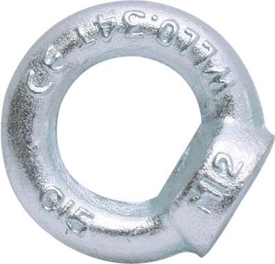 Ringe-møtrik M10 DIN 582, sæt 10 stk.