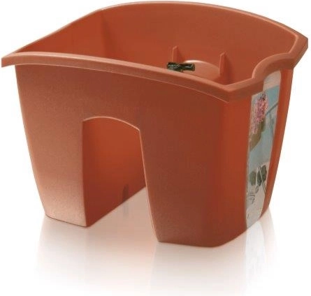 Altankasser til gelænder Crown 24,2 cm – terrakotta