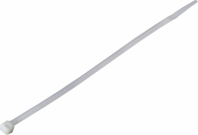 Solight nylonkabelbindere 3,6 x 300 mm natural (100 stk.)