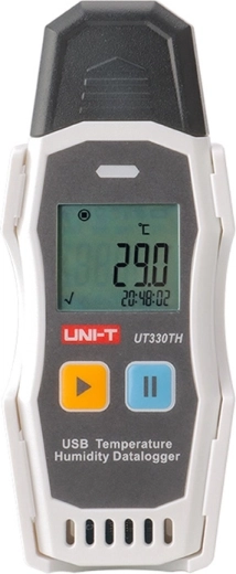 Uni-T digital termohygrometer med datalogning og USB