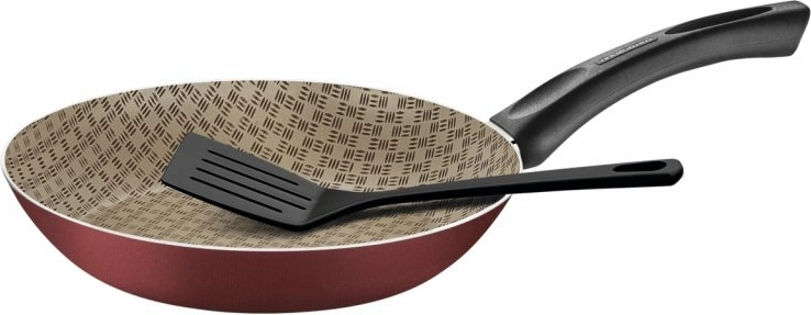 Tramontina Paris stegepande med vendespade 28 cm, bordeaux