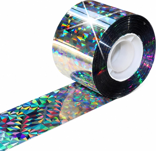 Holografisk fugleskræmmerbånd 50 m - 1 stk.