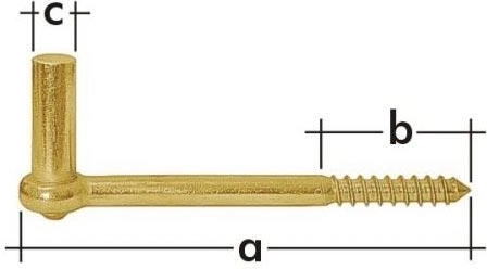 Tappeholder 13 × 106 mm i galvaniseret stål