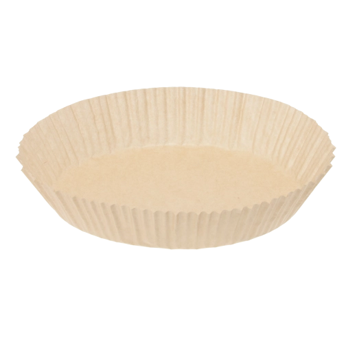 Papirindsatser til airfryer, runde 20 × 4,5 cm, 50 stk.