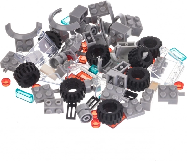 L-W Toys kreativt sæt til bilbyggeri – tilbehør til byggesæt