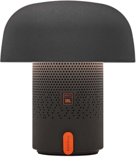 Kooduu Sensa Play bærbar LED-lampe med Bluetooth-højttaler (grå) - 1 stk.