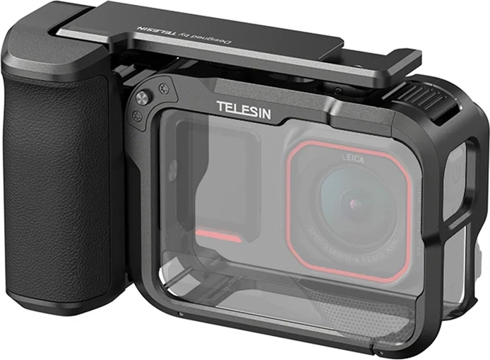 Telesin beskyttelsesbur med håndtag til Insta360 Ace Pro og Ace Pro 2