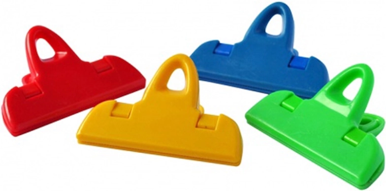 Toro plastklemmer til poser 4 stk. (store)