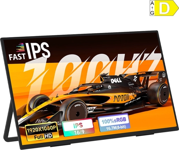 Zeuslap Z23 Lite bærbar skærm 23,8” Full HD 100 Hz