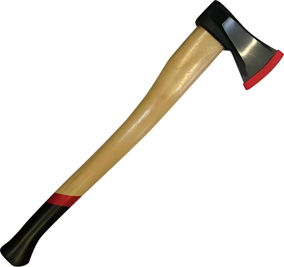 Kløvesæk med kile til brændekløvning 1000 g