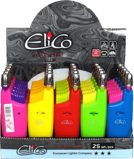 Piezoelektrisk lighter med genopfyldelig ventil