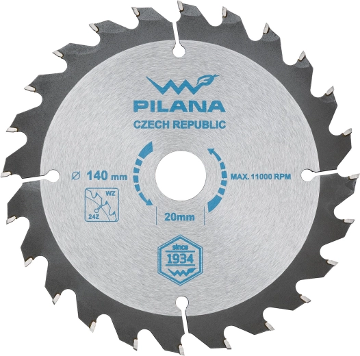 Savklinge PILANA SK 5255 WZ 140 mm, 24 tænder, 20 mm