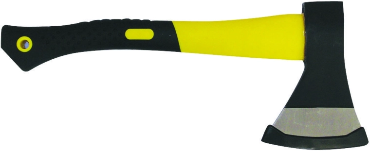 Økse med fiberglass-skaft 1000 g