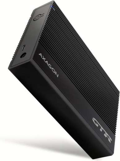 Aluminium eksternt kabinet AXAGON EE35-GTR med USB 3.2 Gen1 og SATA 6G til 3,5" drev