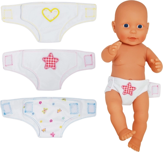 Dolls World stofbleer til dukker 46 cm