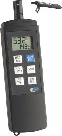 Digitalt termometer og hygrometer TFA Dewpoint Pro med clips