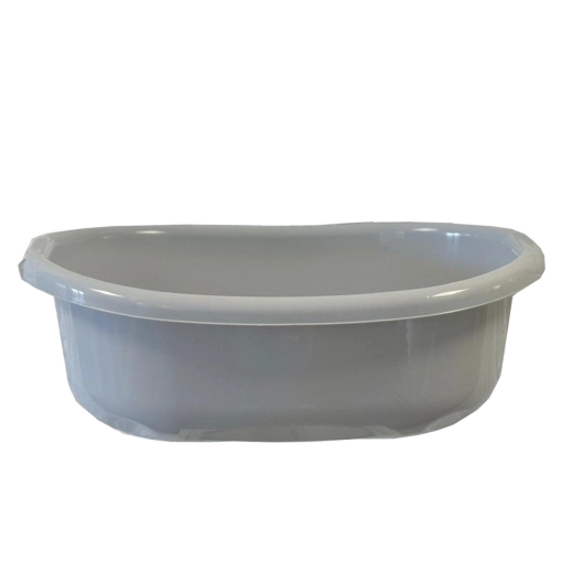 Oval plastskål med håndtag 30 l