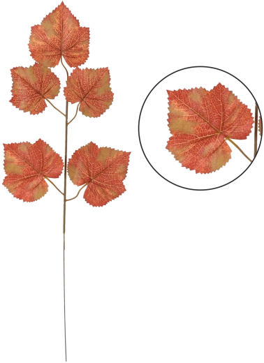 Kunstig bøgegren 57 × 20 cm, grøn