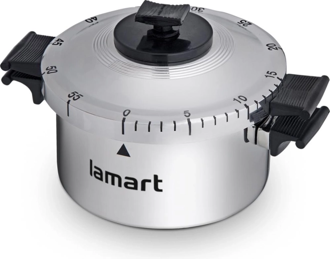 Lamart køkkentimer i form af en trykkoger