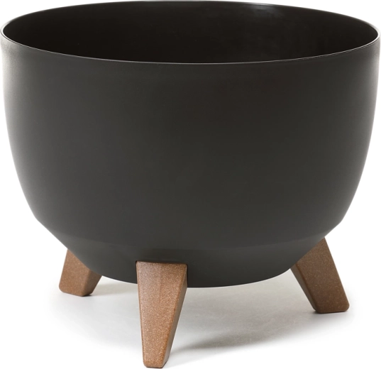 Roma skål 290 mm sort