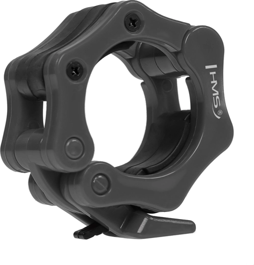 Hurtigspændende låse til olympisk vægtstang HMS ZG1000B, sort