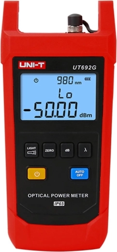 Uni-T UT692G optisk effektmåler til fiberoptik