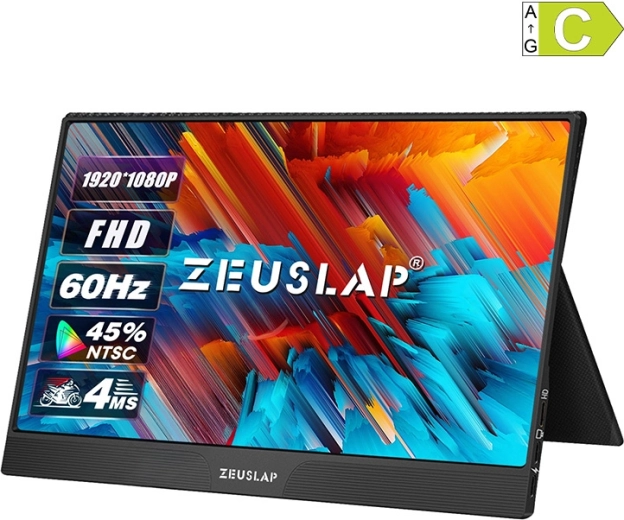 Bærbar touchskærm Zeuslap Z15ST 15,6" Full HD IPS