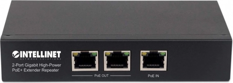 Intellinet 2-Port High-Power PoE+ Extender med Gigabit