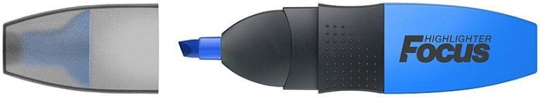 ICO Focus overstregningstusch blå